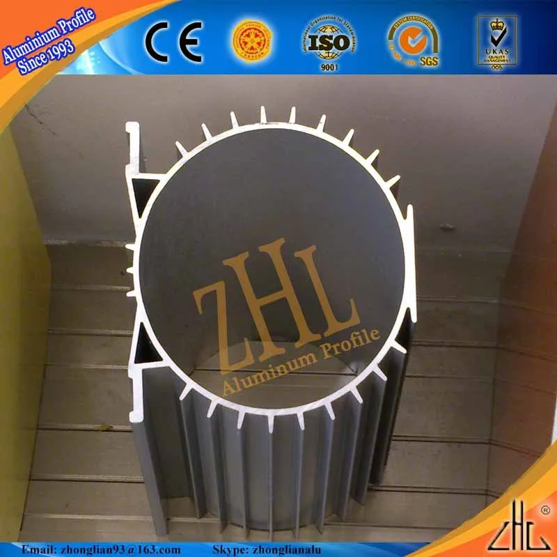 Горячая! поставки алюминия связаны плавник теплоотвод, OEM гонок для алюминия плавник теплоотвод
