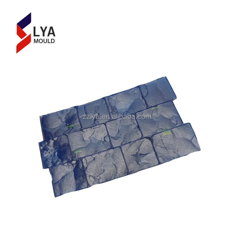 
 Декоративная штампованная форма из полиуретановой резины  