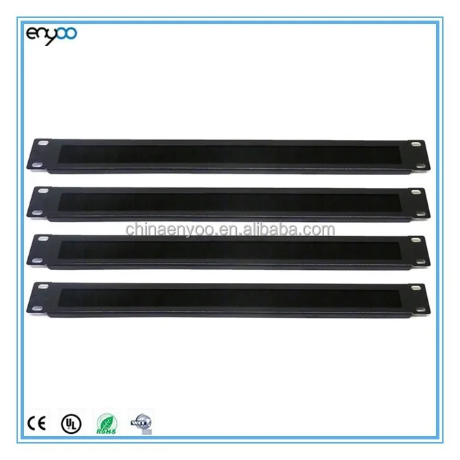 1U щетка для входа кабеля, щетка для чистки кабеля для шкафа 19 дюймов