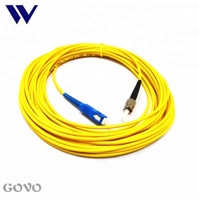 Cheap price SC/LC/ST/FC PC APC fiber optic patchcord pigtail PVC and LSZH jacket optional