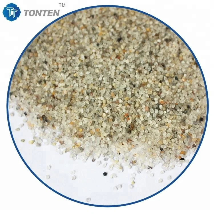 
Wholesale High Purity Pure Silica Quartz Sand SiO2 98% for Construction Concrete 