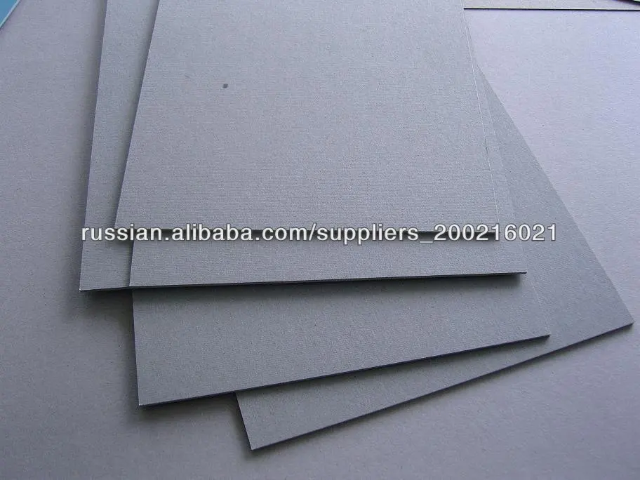 серый картон grey paper board