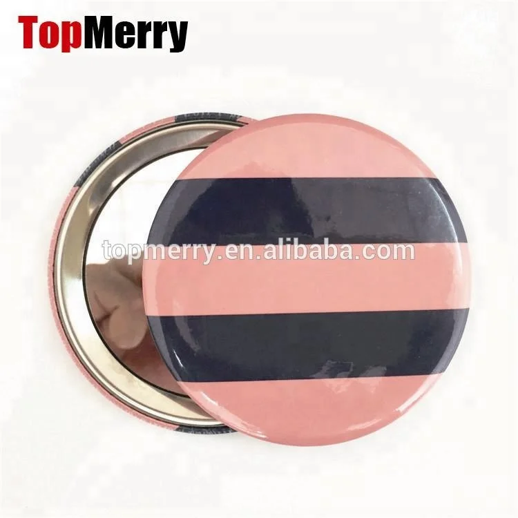 Factory offer custom hand pocket mirror on sale