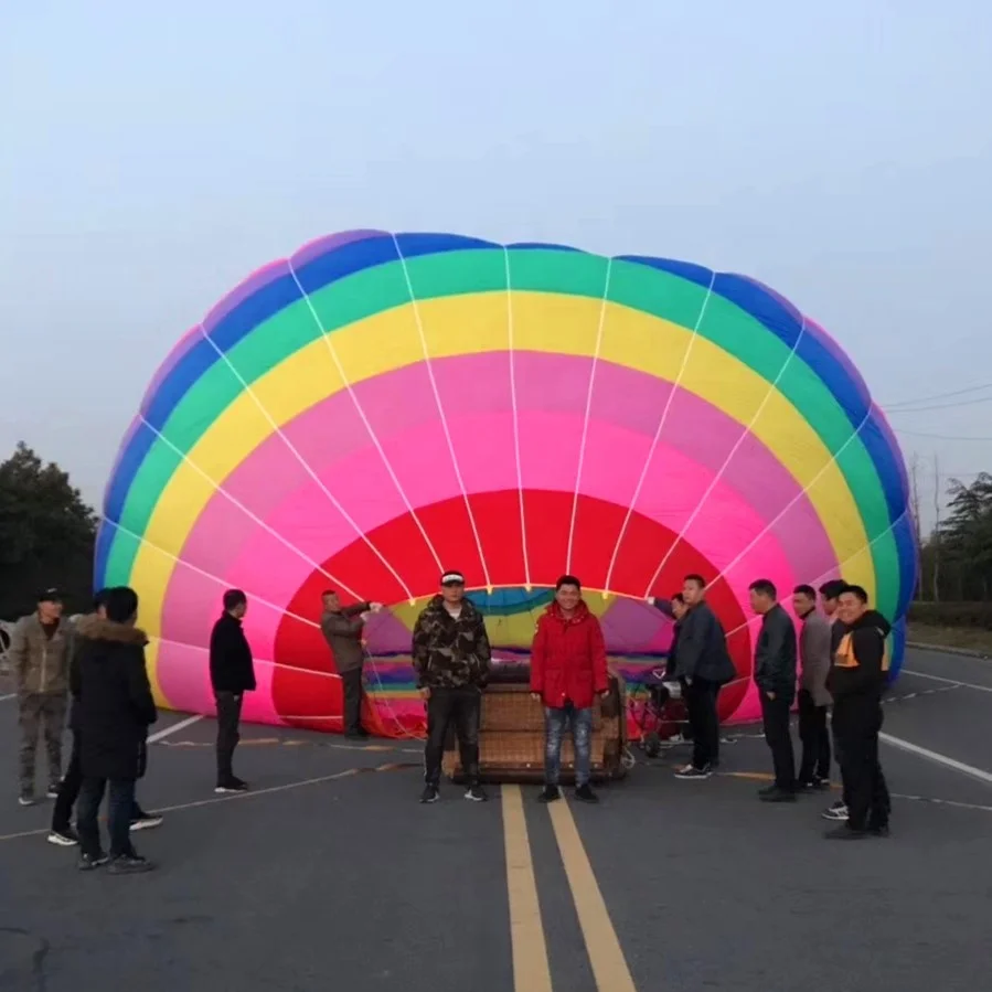 Advertising top quality hot air balloon burner long life time hot air balloon basket hot air balloon for sale