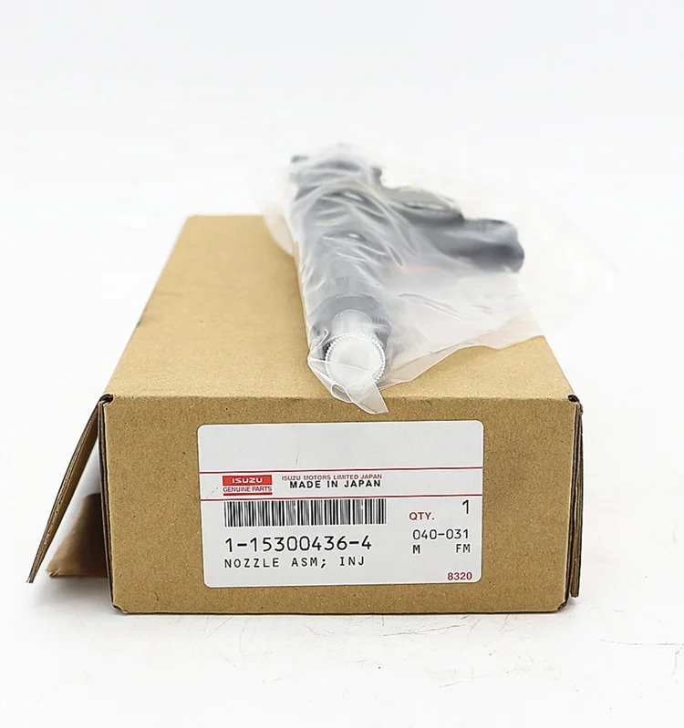 Genuine Japan Original hot sale other auto parts 6WG1 1153004364 1-15300436-4 engine fuel injector