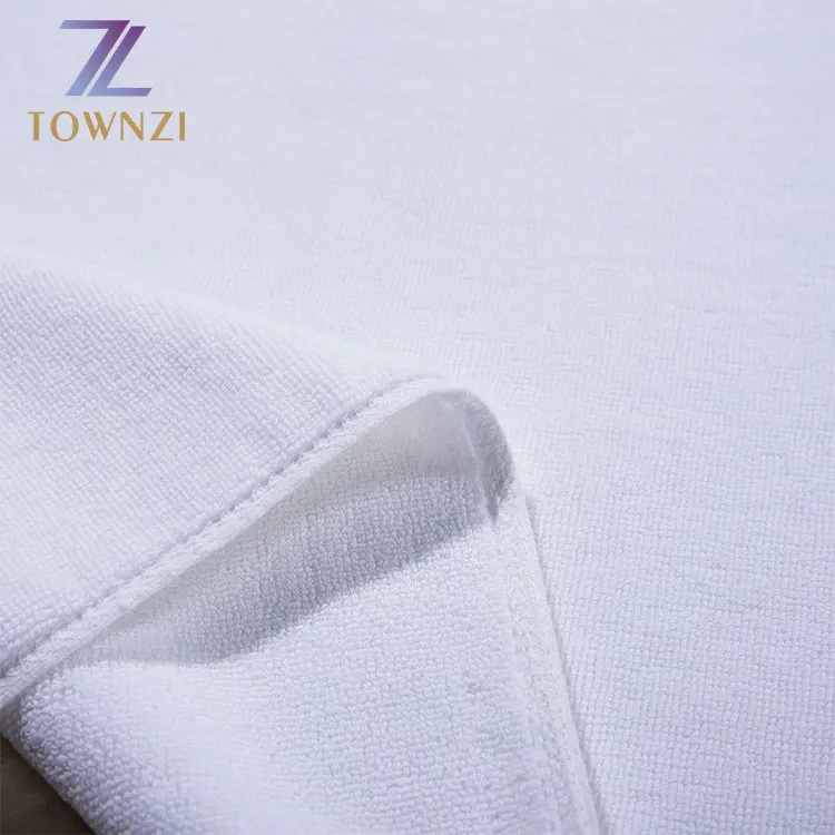Custom Hand Tufted 50*80 Square White Floor Towel 100 Cotton Plain Hotel Printed Bath Mat