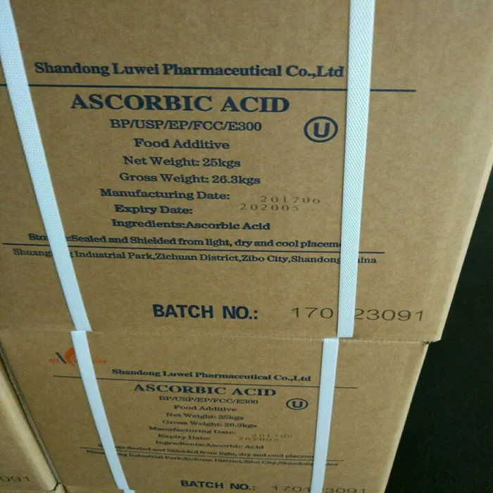 Supply Bulk Vitamin C Coated Natural Ethyl Ascorbic Acid Powder E300 Food Grade