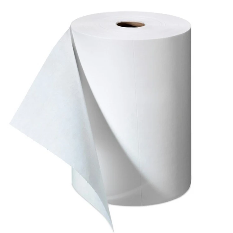 Ample Supply Spunlace Polyester Woodpulp Nonwoven Fabric Roll