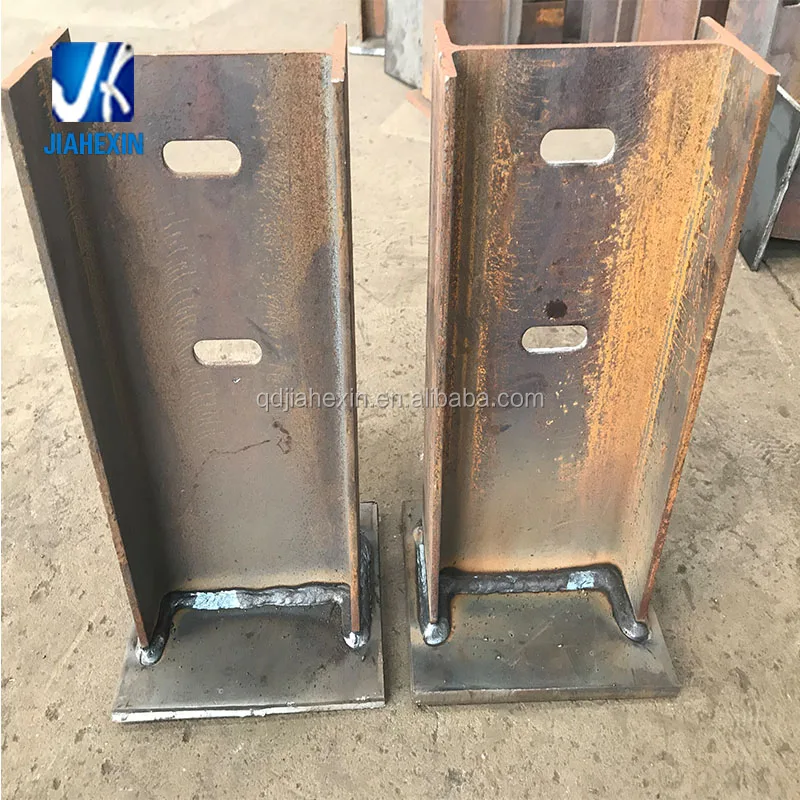 Steel fabricator supply welded fabricated steel post plate