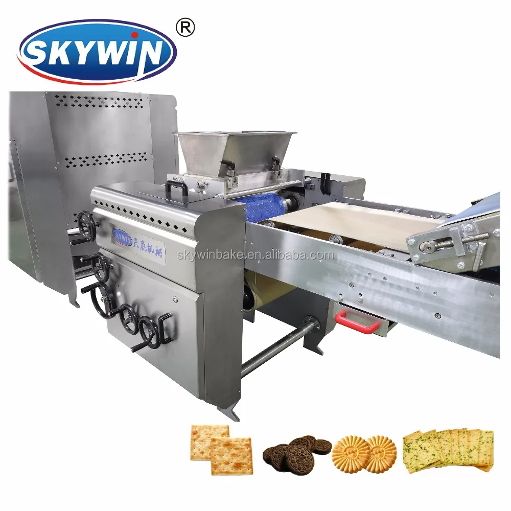 Milk Finger Stick Biscuit Making Machine Chocolate Coating Biscuit Production Line