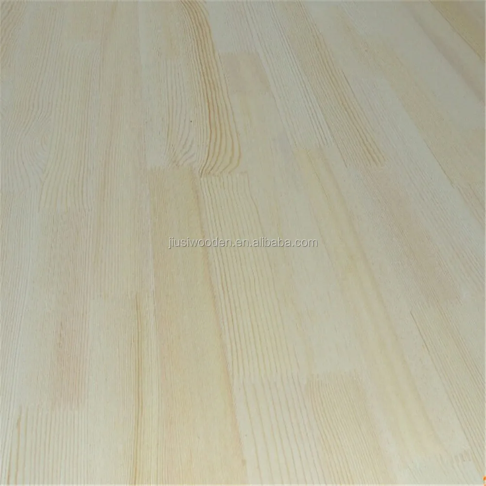 AA Grade Pine Finger Joint Laminated Board/wooden Panel /lumber From China JiuSi factory