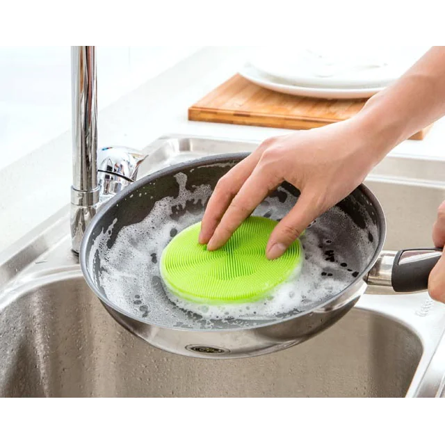 
Wholesales Popular Multi-purpose Silicone Kitchen Cleaning Brush 