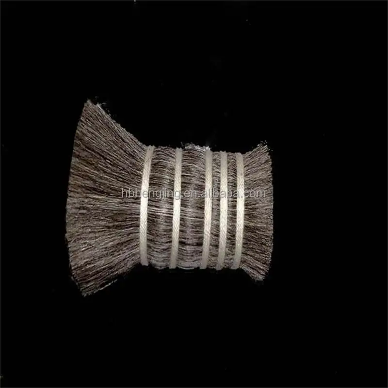 Washed double drawn dressed goat hair for paint brush