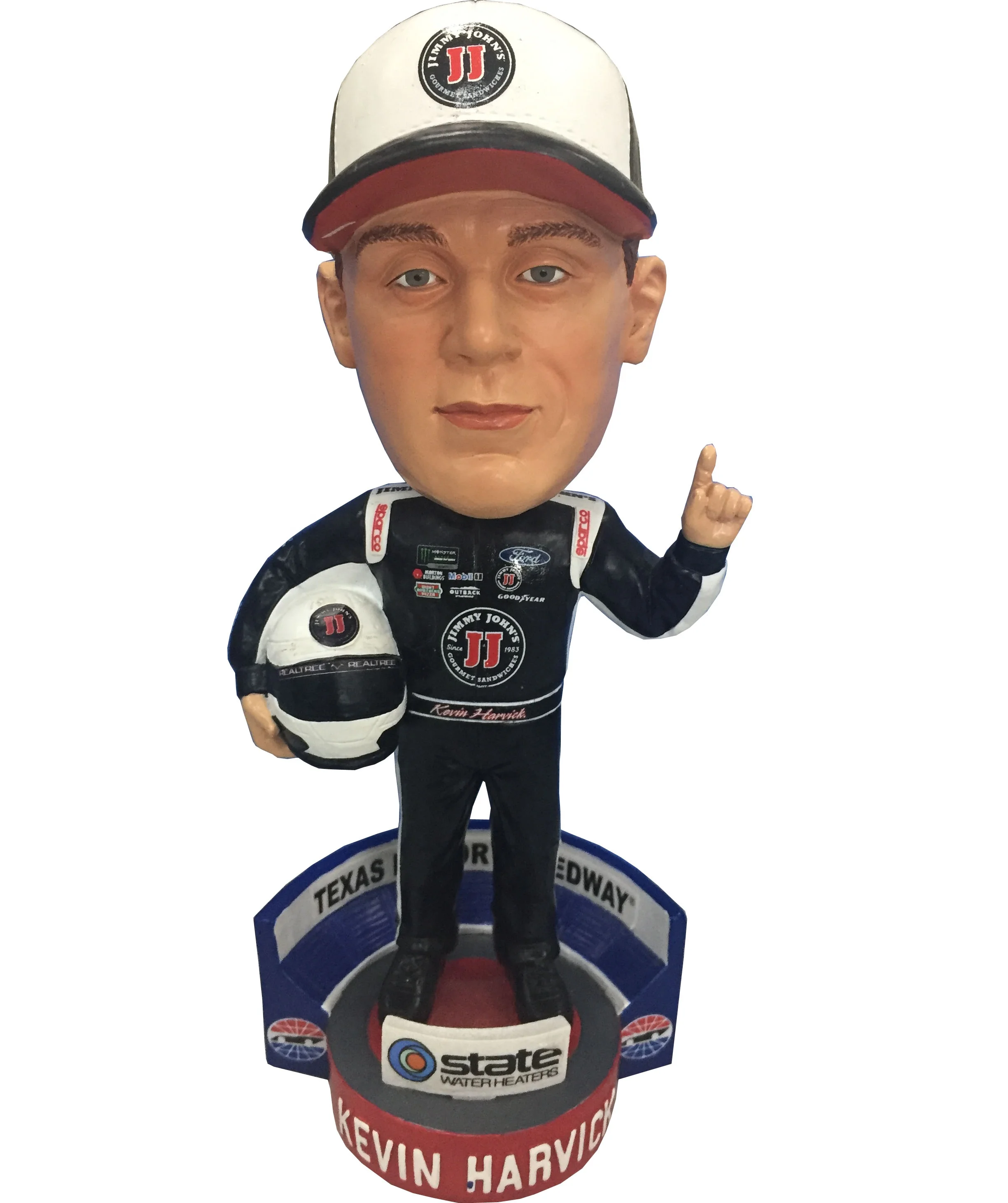 Игрушки ручной работы на заказ гоночный водитель резиновая поплавок 3d фигурки украшение для дома сувенир рекламный