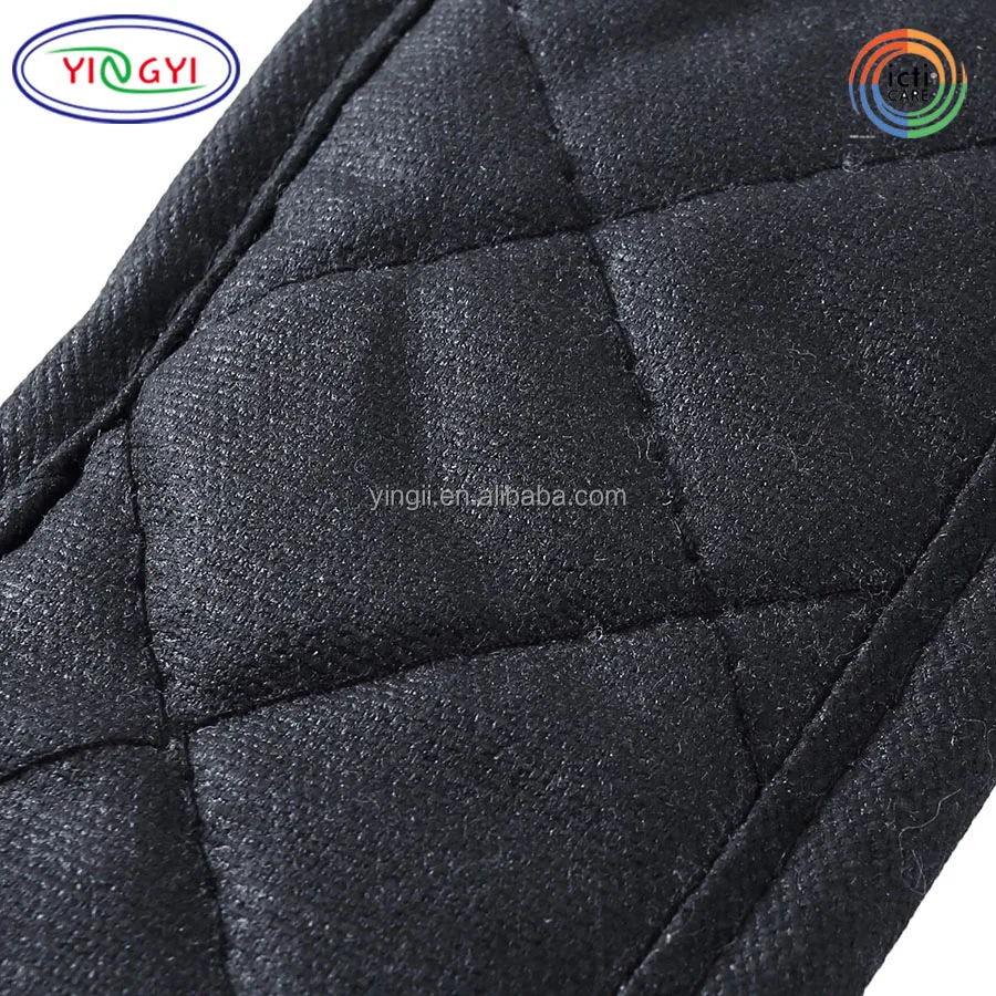 F629 Cotton Terry Pan Handle Sleeve Pot Holder Sets Non-Slip Heat Resistant Machine Washable Handle Cover Sleeve