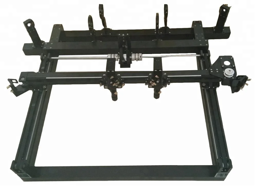 Factory Double Head XY Stages Complete Kit Laser Cutting Kits Mechanical Components Laser For CNC Laser Cutter DIY Complete