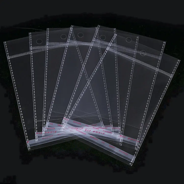 
Transparent Cellophane Clear Poly Plastic Bag Self Adhesive Bopp Opp Plastic Bag 