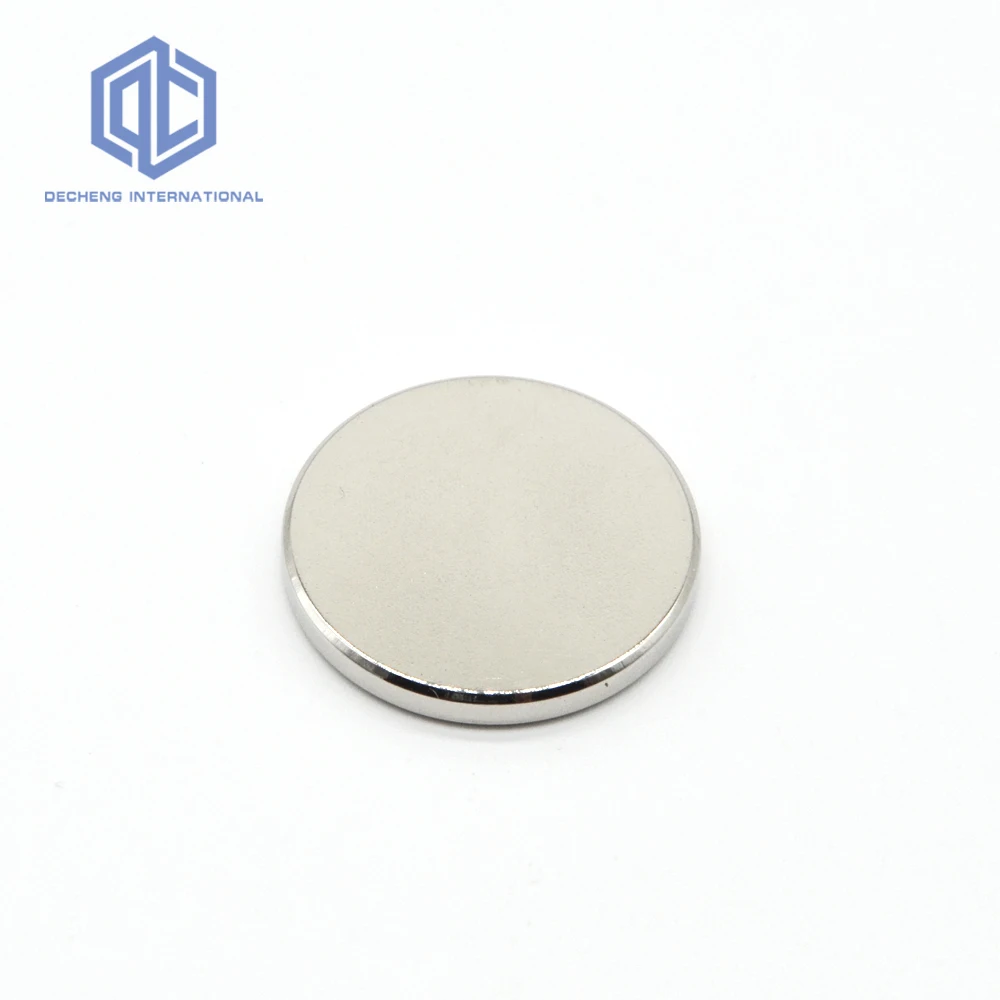 Custom Size N52 Rare Earth NdFeB Neodymium Circle Disk Round Magnet Multi-Use Fridge Magnet