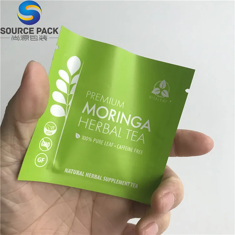 Colorful Printed Aluminum Foil Sachet Printed Empty Tea Bags Wholesale