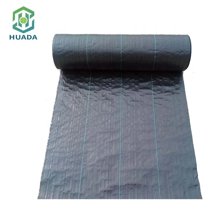 Agriculture Anti-Grass Ground Cover Cloth PP Woven Green Weed Control Mat