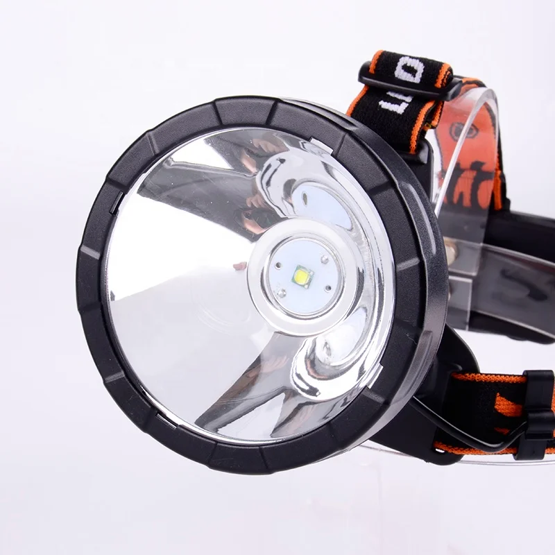 Super Bright 10W 1000 Lumen Long Range ABS Plastic Underground Rechargeable Led Mining Head Torch