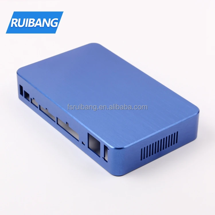 New Arrival Aluminum Enclosure Powder Coated Extruded Aluminum Reinforcement Chassis Enclosure