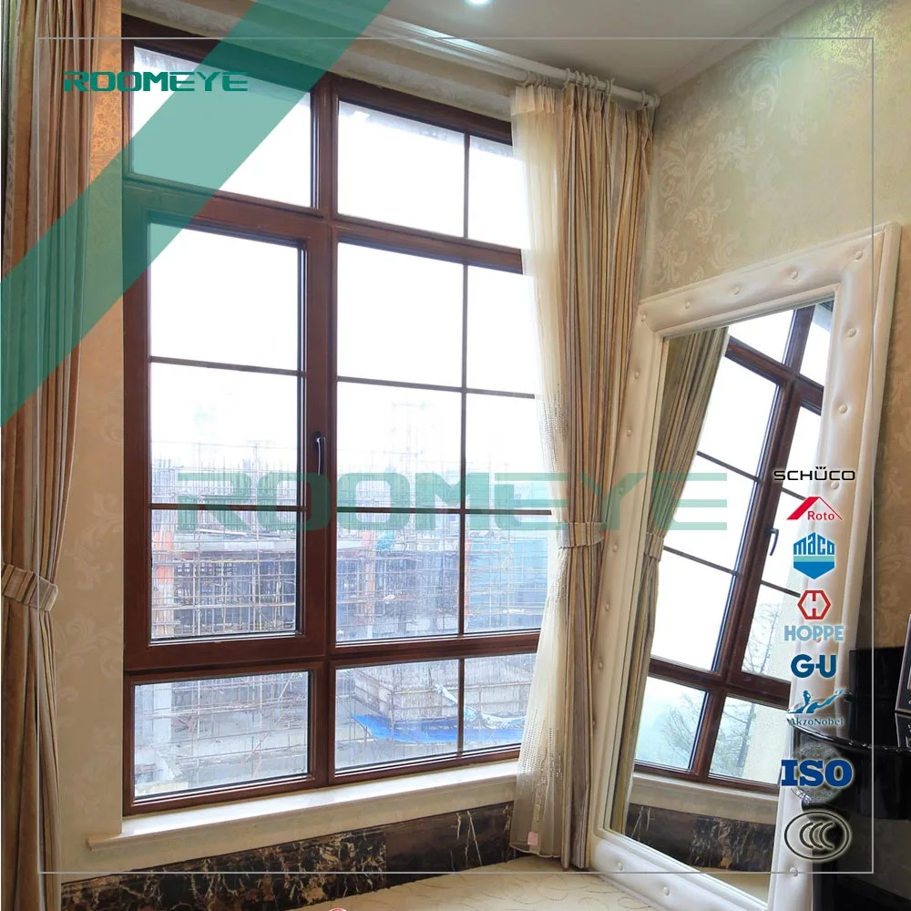 Wood with aluminum cladding aluminium windows glass casement window remedelling design