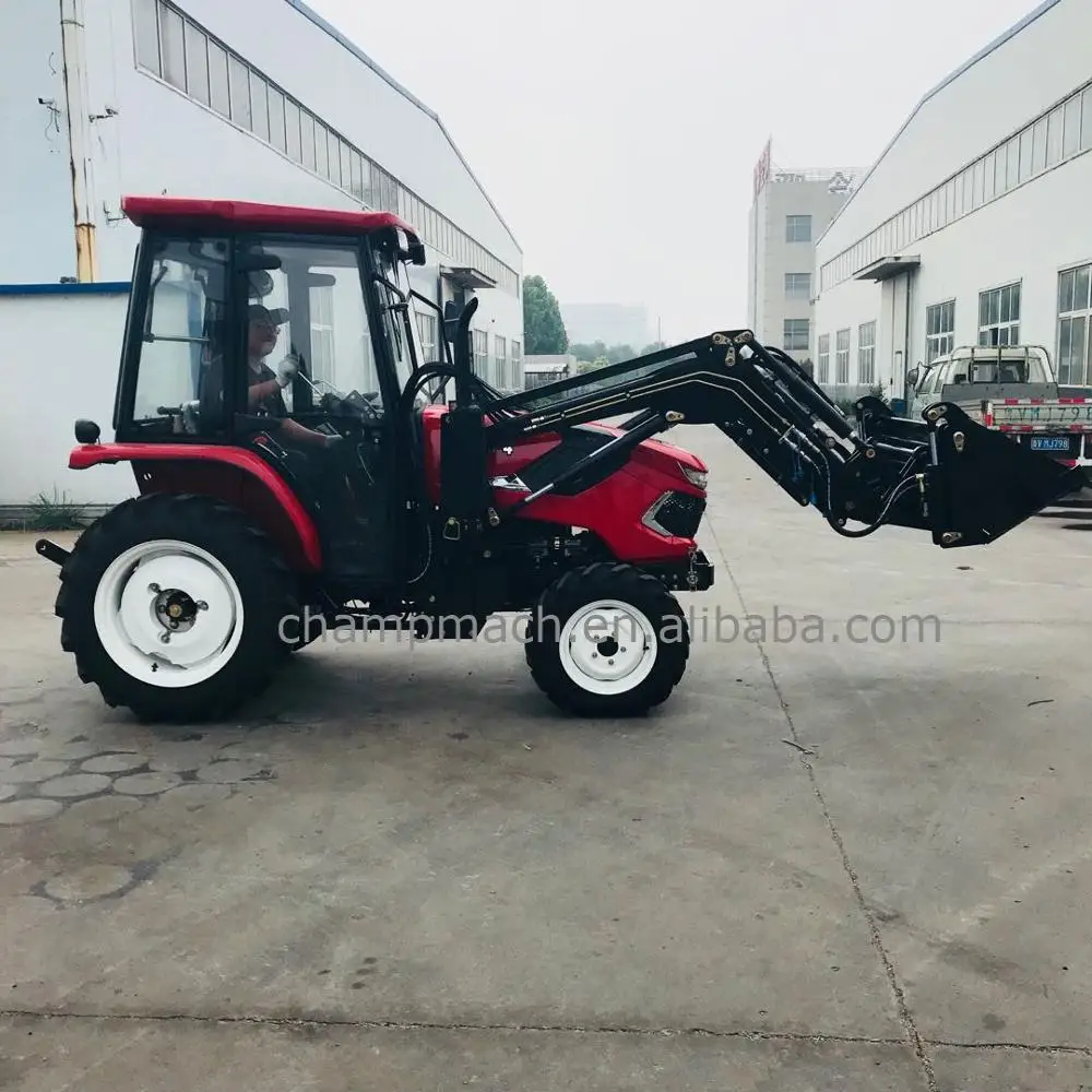 mini 40hp farm tractor 4 in one front-end loader for sale