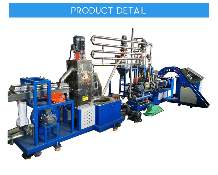 High Security PVC Granulating Extrusion Line