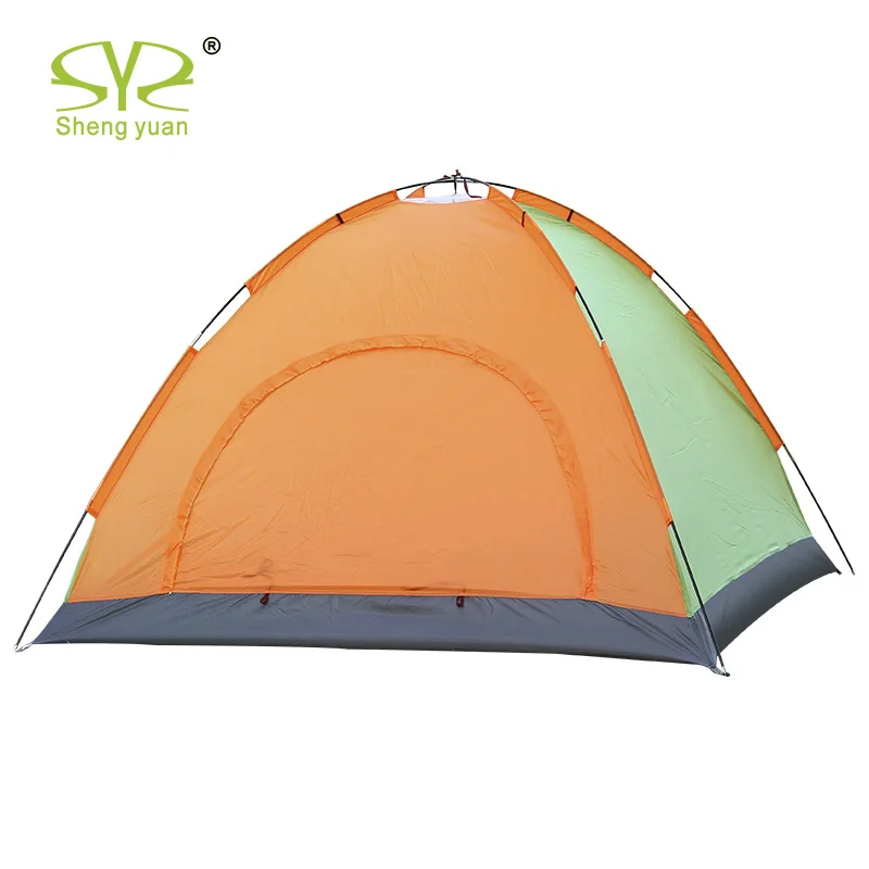 Shaoxing 2x2 Meter 3-4 Person 2 Dtorey Tent Waterproof Tent Outdoor Large Family Camping Tent