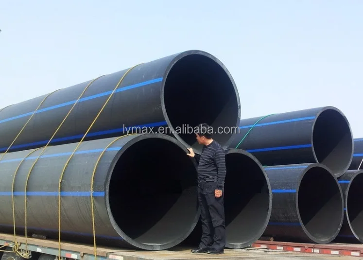 DN 400mm PE 100 HDPE PIPE with ISO and CE certificates