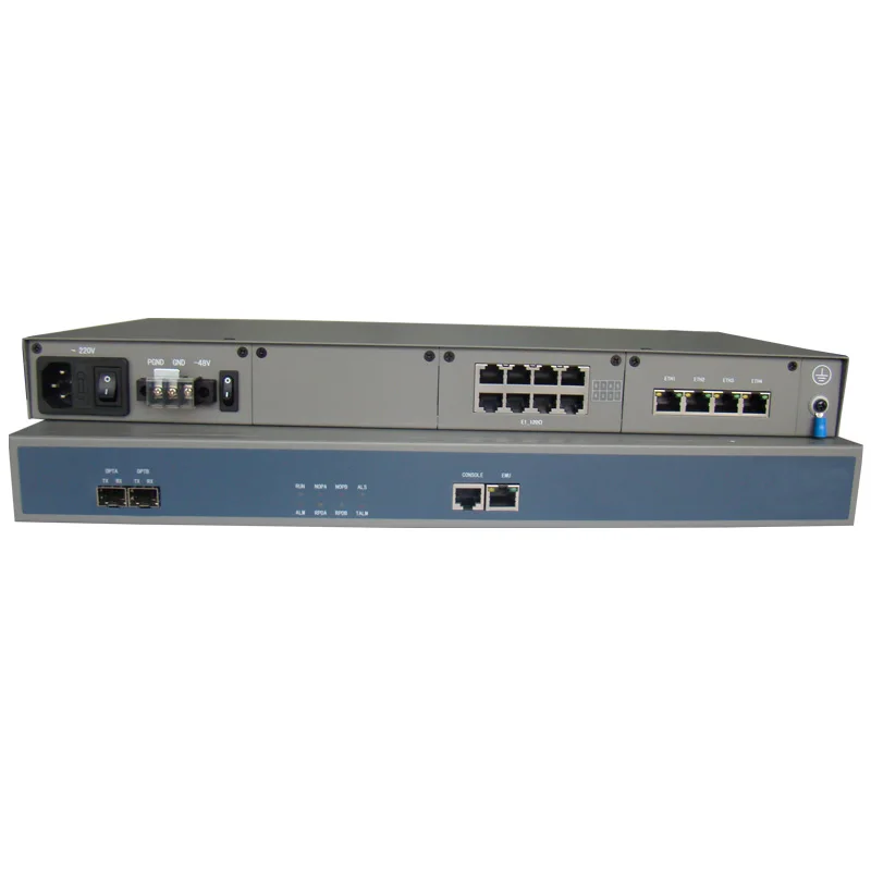 Humanity HM-RS1030N 8E1+4Ethernet PDH fiber optical multiplexer FOM with SFP optical redundancy option