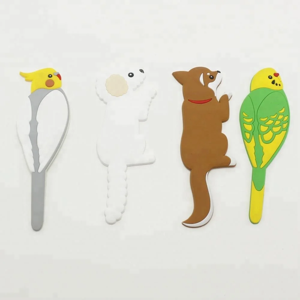 Magic Sticky Wall animal PVC Hooks Fridge Magnet Sticker