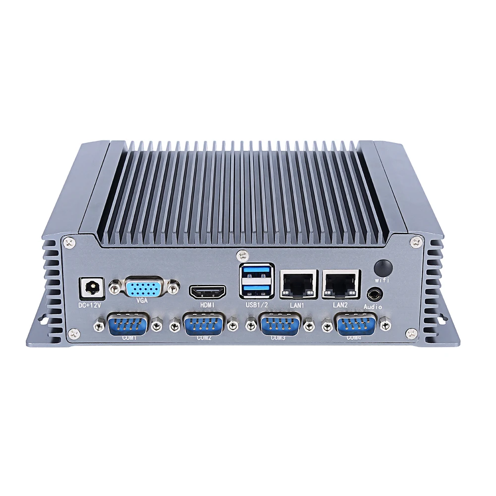 Intel 7th gen 3855U core i7 i5 i3 dual lan barebone системы безвентиляторный мини промышленный ПК настольный компьютер