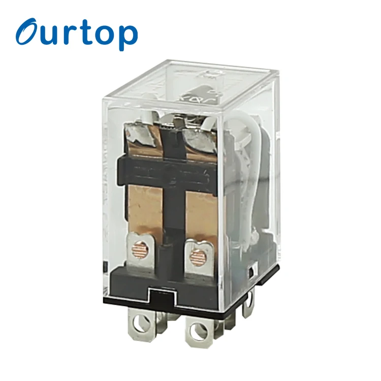 OURTOP CE/CB/IEC стандартное электромагнитное мини-реле со встроенным гнездом