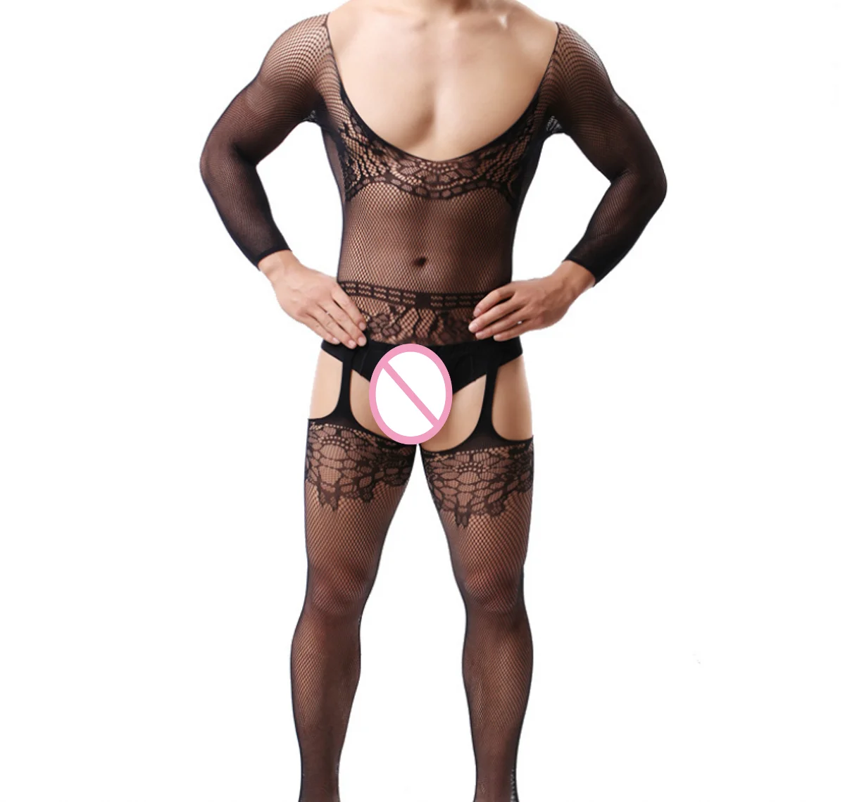 Мужские чулки в сеточку, чулки, колготки, сексуальное нижнее белье, нижнее белье