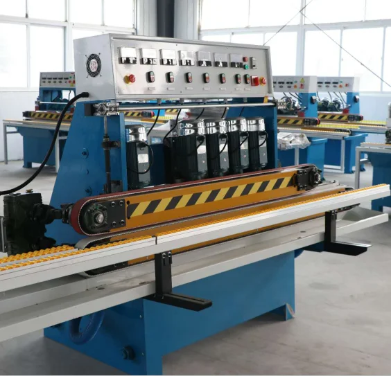 4 engines glass edging machine