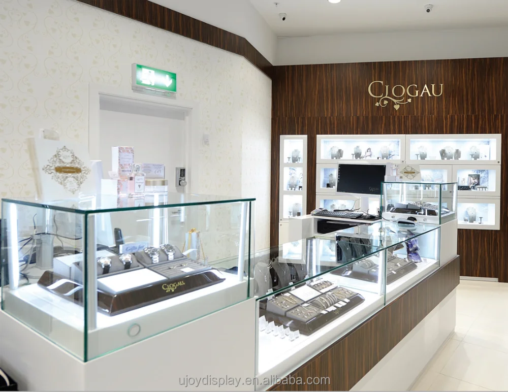 jewelry showcase/jewellery showroom designs/jewellery shop furniture design