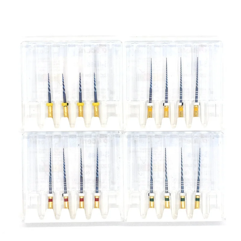 S files Blue dental rotary  files  endodontic files  Use for Root canal cleaning