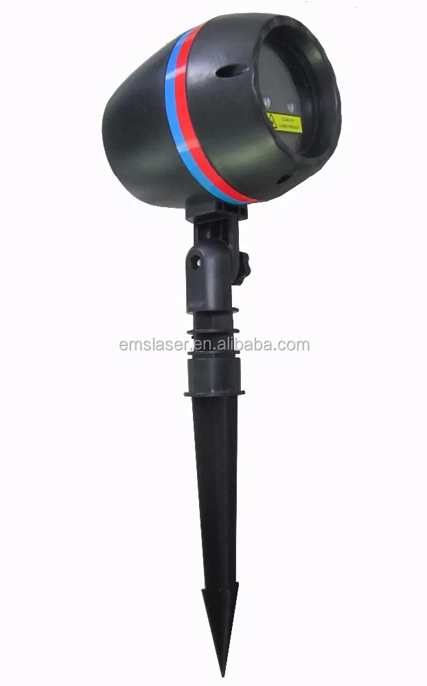 Водонепроницаемый лазерный светильник для газона украшение сада Рождественский проектор с эффектом воды