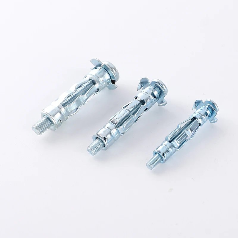 Metric  galvanized drywall screw  anchor , M4 M5 M6 M8 hollow wall anchor