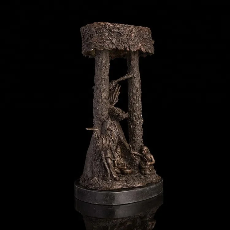 ArtsHom DS-691 аксессуары для домашнего декора знаменитая Статуэтка из классической бронзы примитивные фигурки в Африканском этническом стиле