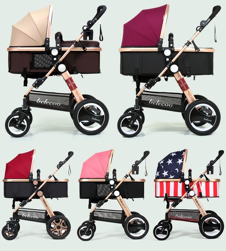 cochecito de bebe de lujo gemelos