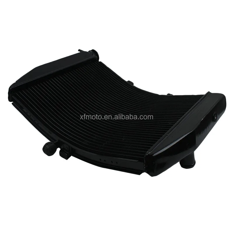 XF-377-B MOQ 50 Black Custom Radiator Cooler Cooling For KAWASAKI 2009-2022 NINJA ZX-6R ZX6R ZX 6R