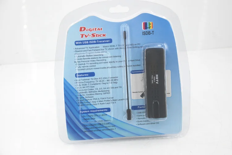 VCAN1012 usb tv stick satellite receiver ISDB-T USB Dongle Full Seg digital pc use for Philippines