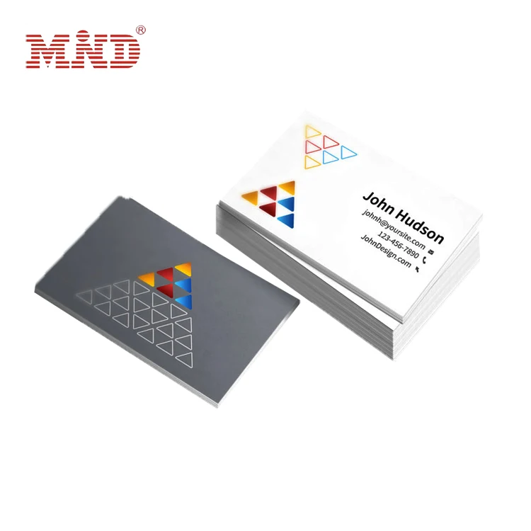 Embossing machine business card/business card printing