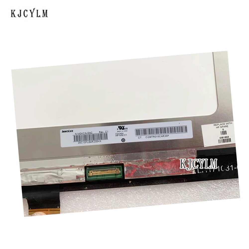 14.0 Inch Laptop LCD Panel Touch Screen M140NF7 R0 1.5 B140HAN04.0 N140HCA-EAC Assembly For HP14-BF