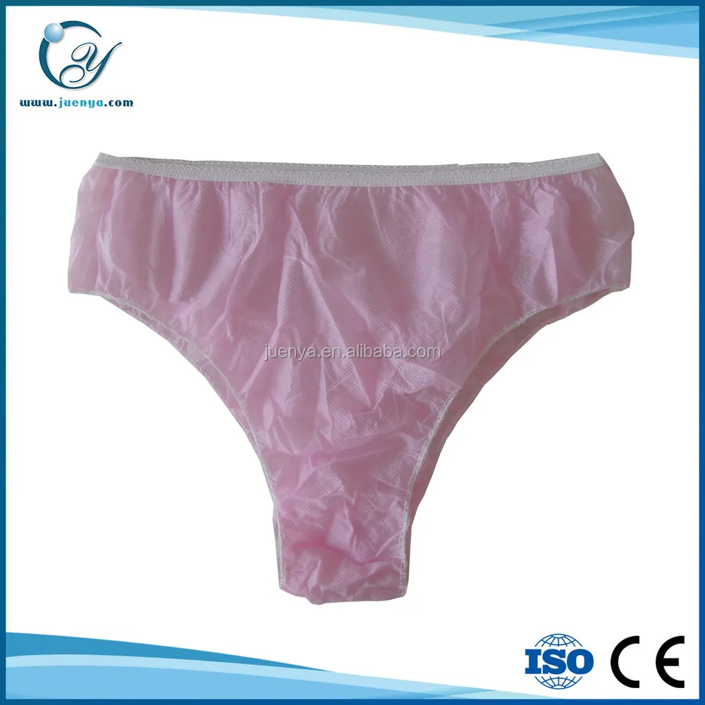Ladies Printed Pattern Nonwoven Disposable Paper Underwear