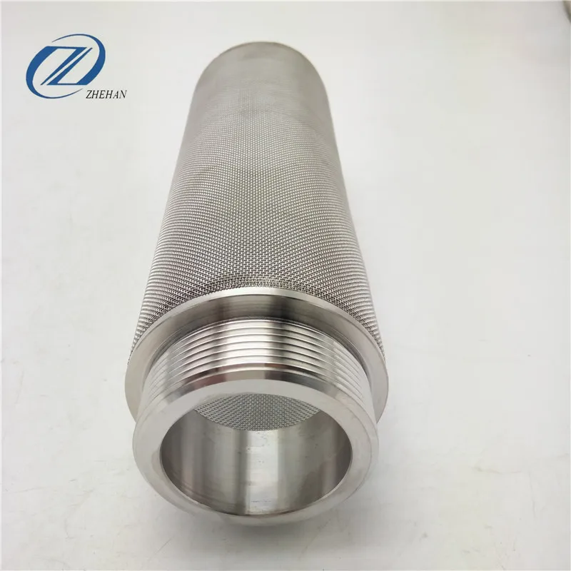 Customized perforated stainless steel wire mesh cylinder/pipe/tube filter