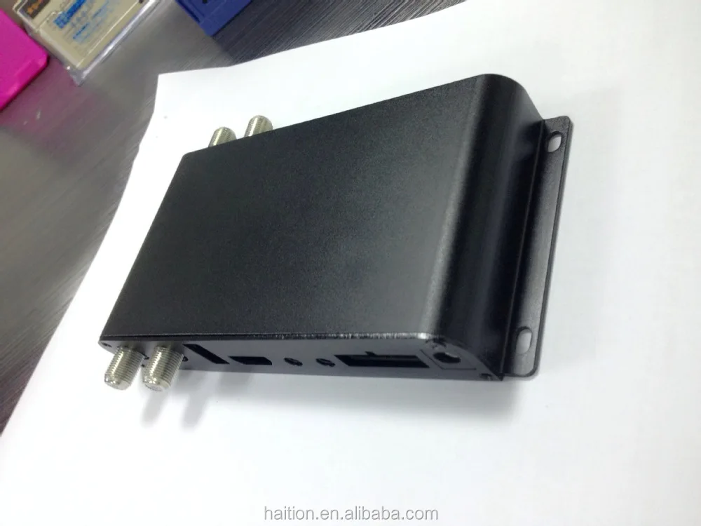 car digital DVB T2 tv tuner tv receiver tv box with 4 antennas 1080p HD PVR
